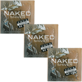 Four Seasons Naked Shiver Lubricated Condoms 54mm 144 Pack Condoms